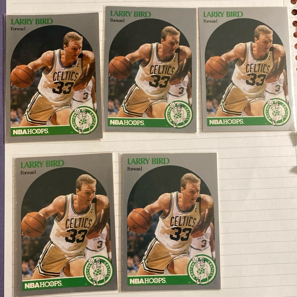 Larry Bird Celtics Trading Card